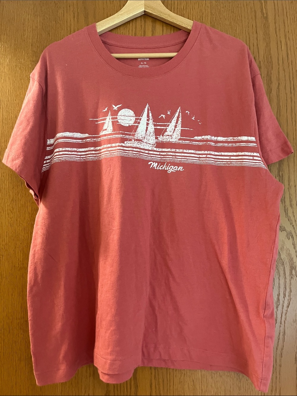 Urban Outfitters Michigan Graphic Tee 100% Cotton Sailboat